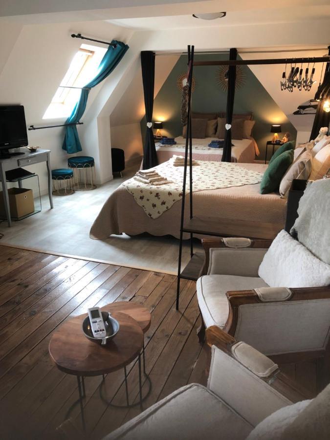 Chambre Studio Familiale La Brandonniere Courson Buitenkant foto